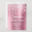 Search for diamond bridal shower invitations Girly