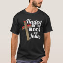 Search for christian cross tshirts Blood