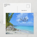 Search for beautiful beach postcards Blue sky