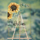 Search for sunflower wedding signs Elegant