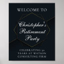 Search for retirement party posters Elegant