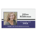Search for reunion name tags badges Navy blue