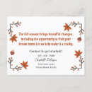 Search for prospective postcards Real estate agent