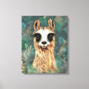 Search for alpaca canvas prints Llama