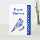 Search for blue jay birthday cards Nature