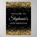 Search for black gold birthday party posters Welcome