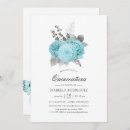 Search for aqua quinceanera invitations Blue
