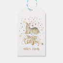 Search for gold christmas gift tags Typography