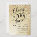 Search for 100th anniversary invitations Elegant