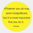 Search for gandhi stickers Quote