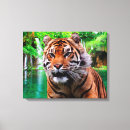 Search for wild cat canvas prints Tigers