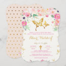 Search for butterfly first communion invitations Floral