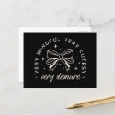 Search for coquette postcards Black