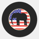 Search for republican elephant stickers Animals