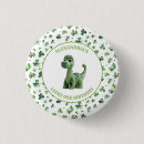Search for lucky shamrock clover badges Green