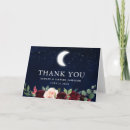 Search for celestial thank you cards Moon and stars