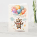Search for owl watercolor cards Baby shower