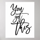 Search for you got this posters Typography