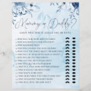 Search for floral baby shower games Blue