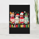 Search for silent night christmas cards Minimal