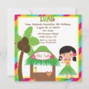 Search for girls bbq birthday invitations Tropical