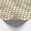 Search for honeycomb wrapping paper Gold