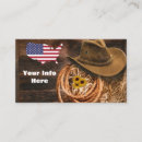 Search for cowboy business cards Cowgirl