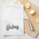 Search for black and white monogram tea towels Feminine