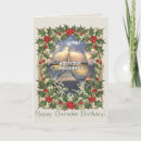 Search for birthed christmas cards Vintage