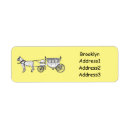 Search for wagon return address labels Horse