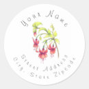 Search for fuchsia flower stickers Modern