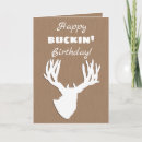Search for stag birthday cards Hunter