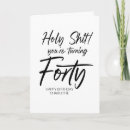 Search for fortieth cards For her