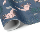 Search for axolotl wrapping paper Underwater