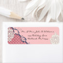 Search for navy return address labels weddings Black