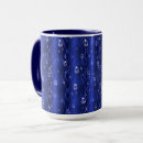 Search for metallic blue mugs Elegant