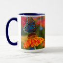 Search for flower spot mugs Butterfly