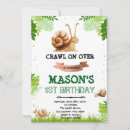 Search for snail birthday invitations Nature