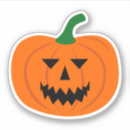 Search for evil pumpkin stickers Scary