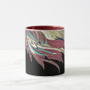Search for red feather mugs Burgundy