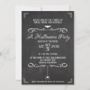 Search for chalkboard halloween invitations Spider