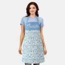 Search for watercolor wildflowers aprons Chic floral pattern