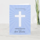 Search for grandson baptism cards Cross