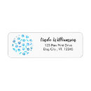 Search for dog bone return address labels Cute