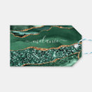 Search for emerald green gift tags Gold
