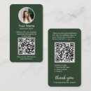 Search for review for business cards Scannable qr code
