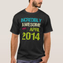 Search for incredible tshirts Birthday