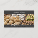 Search for confectionery business cards Pastry