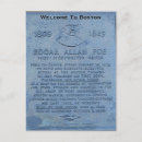 Search for authors vertical postcards Poe