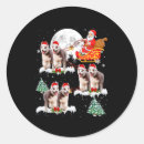 Search for sled dog stickers Xmas
